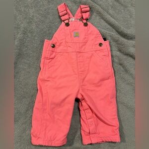 Carhartt Kid's Loose Fit Canvas Bib Overall - Girls